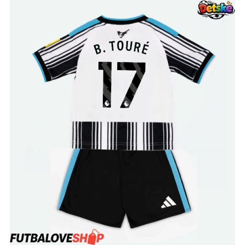 Dres Newcastle United Bazoumana Toure #17 Domáci pre deti 2026-27 Krátky Rukáv (+ trenírky)
